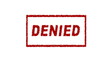 Denied Stamp