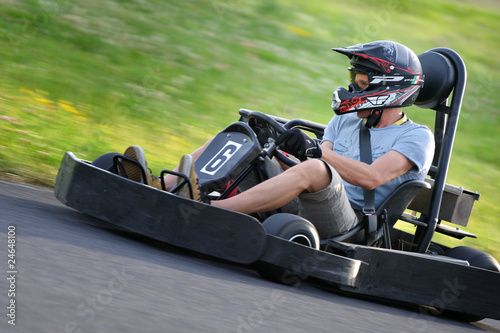 Photo: go kart racer go kart racer