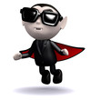 3d Dracula arrives wearing shades
