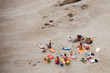 Foto: famille plage vacances sable détente soleil jouer enfant famille plage vacances sable détente soleil jouer enfant