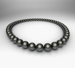 Illustration: necklace out of pearls necklace out of pearls