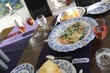 Gedeckter Tisch