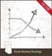 Vector illustration. Graph.