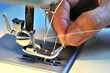 Hand threading needle