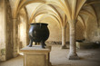 Medieval kitchen with cauldron