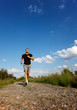 Mann beim Joggen