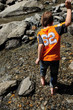 Foto: kleiner junge am malteiner wasserfall kleiner junge am malteiner wasserfall