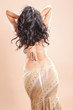 Cute golden brunette with amazing hair