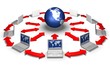 Social network concept