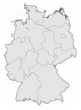 Deutschlandkarte Deutschland
