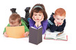 Kids reading books Kids reading books