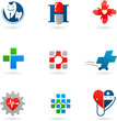 Medicine and health-care icons Medicine and health-care icons