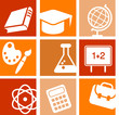 Science and education icons