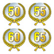 Lorbeerkranz Gold 50 55 60 65