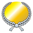 Lorbeerkranz Silber Freitext