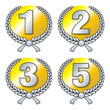 Lorbeerkranz Silber 1 2 3 5
