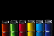 Colorful bottles Colorful bottles