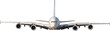 Vector illustration jet in flight