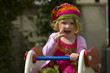 Screaming Kid on a Swing