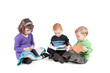 Kids reading books Kids reading books