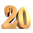 goldene Nummer - 20