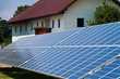 Alternative Solar Energie. Sonnenenergie Kraftwerk.