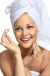 Good skin after bathing Good skin after bathing