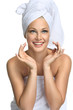 Good skin after bathing Good skin after bathing