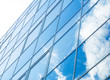 Windows of modern building
