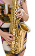 girl and sax