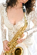 girl and sax