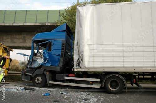 Foto: LKW Unfall LKW Unfall