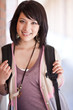 Mixed race college student