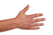 Rechte Männerhand