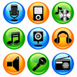 media icons