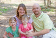 Couple With Their Daughters Couple With Their Daughters