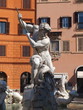 Neptune statue in Piazza Navona, Rome