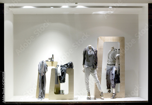 Photo: Boutique display window Boutique display window