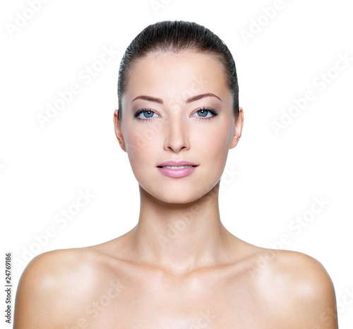 Foto: Face of a sexy beautiful young woman Face of a sexy beautiful young woman