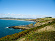 Sea coast in Brittany (France)