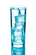 glass of water isolated