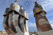 Casa Batllo, Detail of the Roof