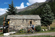 VTT dans en Montagne