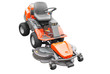 Photo: big lawn mower isolated big lawn mower isolated