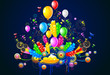 Party Illustration (mit Clippfad) Party Illustration (mit Clippfad)