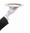 Butlers Gloved Hand With Tray Butlers Gloved Hand With Tray