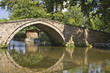 Old stone footbridge at Edessa city in Greece Old stone footbridge at Edessa city in Greece