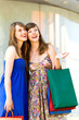 Friends shopping together