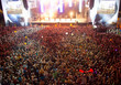 stage with big crowd