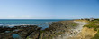 Sea coast in Brittany (Finistère, France)